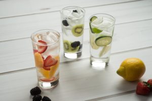 photo of flavored water