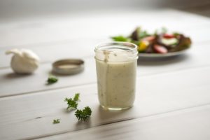 photo of homemade ranch dressing