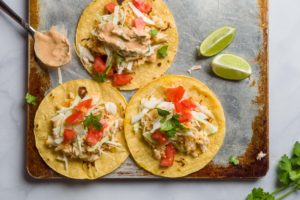 Picture of simple fish tacos