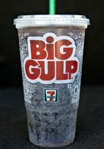 30 ounce Big Gulp soft drink